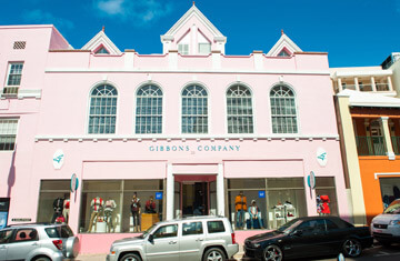 bermuda shopping near cruise port