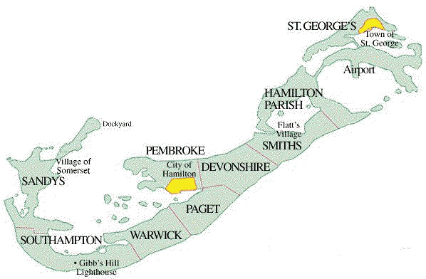 Bermuda's Parishes Bermuda.com