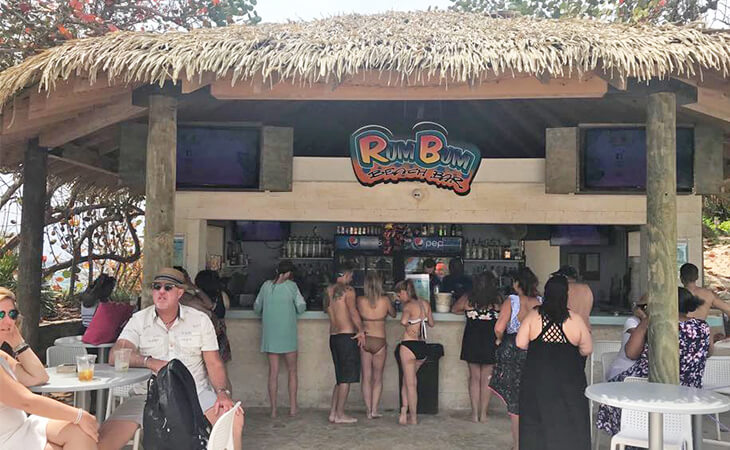 RUM BUM Outside Rum Bum Beach Bar