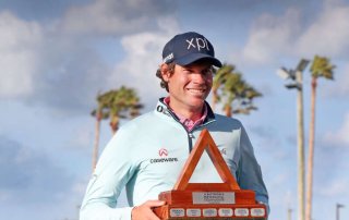 2025 Butterfield Bermuda Championship winner Adam Schenk (Photograph by Blaire Simmons)